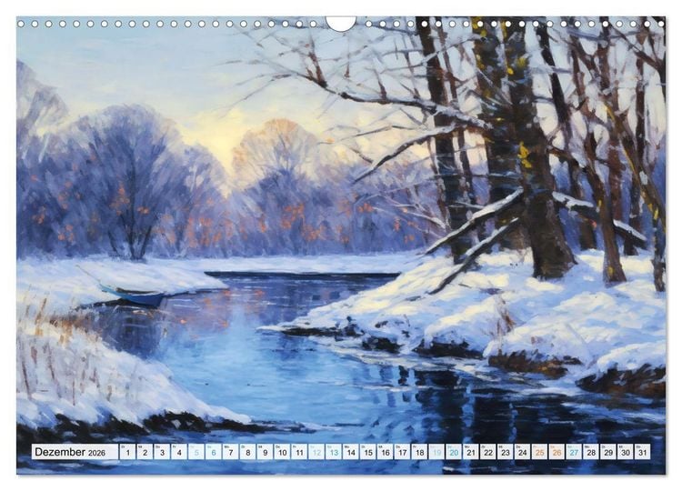 Produktbild: Havelland - Impressionistische Visionen einer idyllischen Region (Wandkalender 2026 DIN A3 quer), CALVENDO Monatskalender