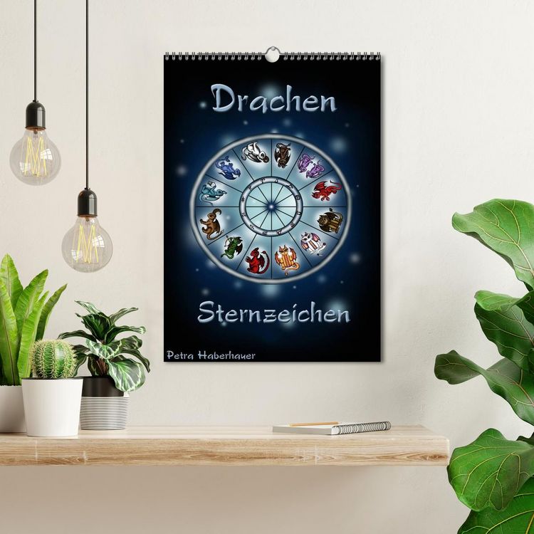 Produktbild: Drachen-Sternzeichen (Wandkalender 2026 DIN A3 hoch), CALVENDO Monatskalender