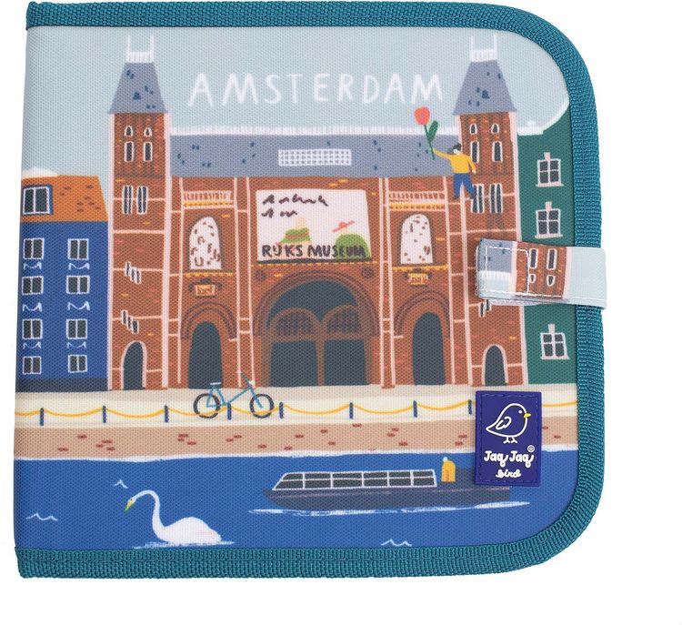 Produktbild: Kreidemalbuch Set mit 4 Kreiden Amsterdam