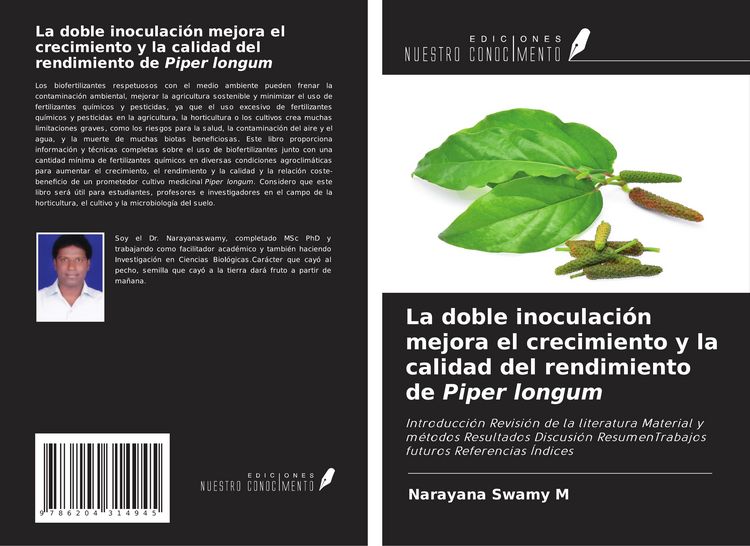 Produktbild: La doble inoculaci&oacute;n mejora el crecimiento y la calidad del rendimiento de Piper longum