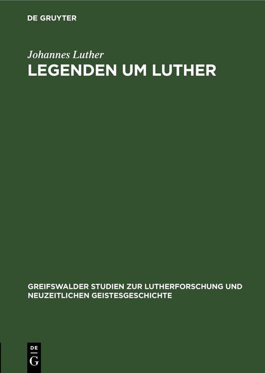 Produktbild: Legenden um Luther