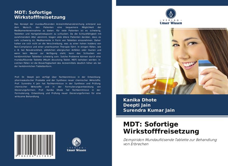 Produktbild: MDT: Sofortige Wirkstofffreisetzung