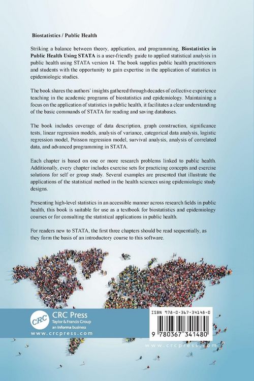 Produktbild: Biostatistics in Public Health Using STATA