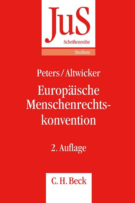 Produktbild: Europ&auml;ische Menschenrechtskonvention