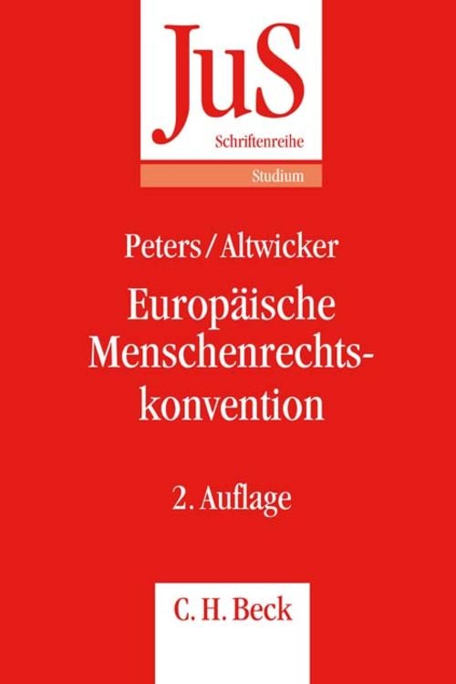 Produktbild: Europäische Menschenrechtskonvention