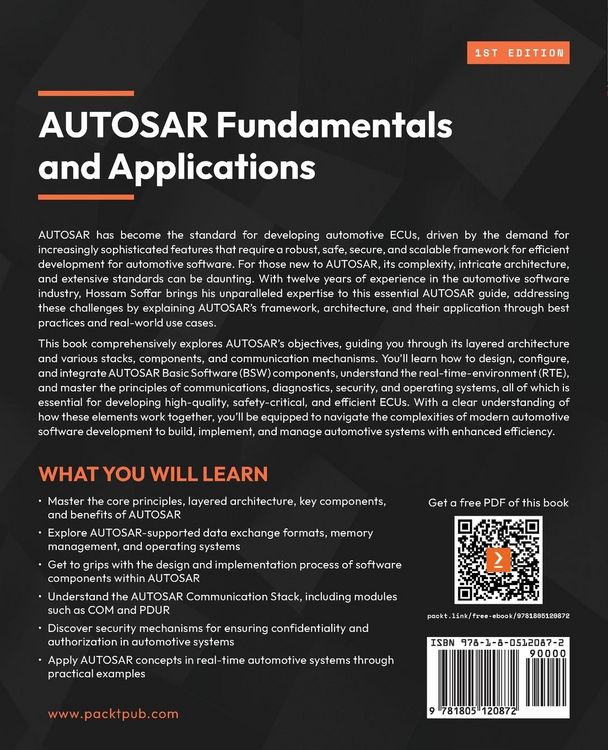 Produktbild: AUTOSAR Fundamentals and Applications