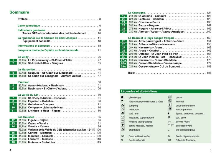 Produktbild: Chemin de St-Jacques - La Via Podiensis du Puy-en-Velay aux Pyr&eacute;n&eacute;es (Guide de randonn&eacute;es)