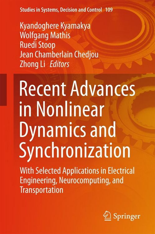 Produktbild: Recent Advances in Nonlinear Dynamics and Synchronization