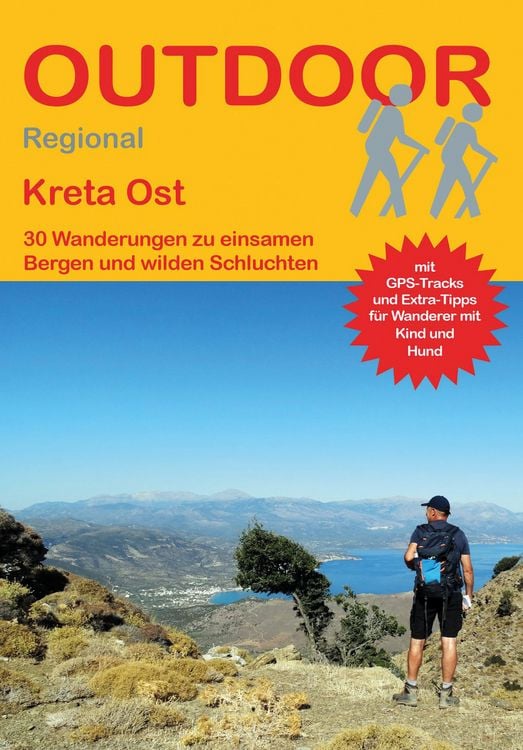 Produktbild: Kreta Ost 30 Wanderungen zu einsamen Bergen und wilden Schluchten