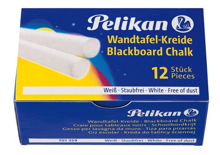 Produktbild: Pelikan Wandtafelkreide 755/12 wei&szlig;