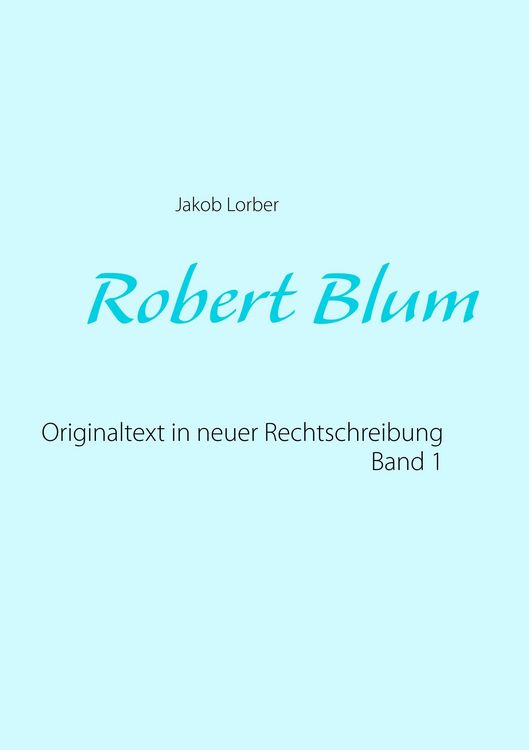 Produktbild: Robert Blum 1