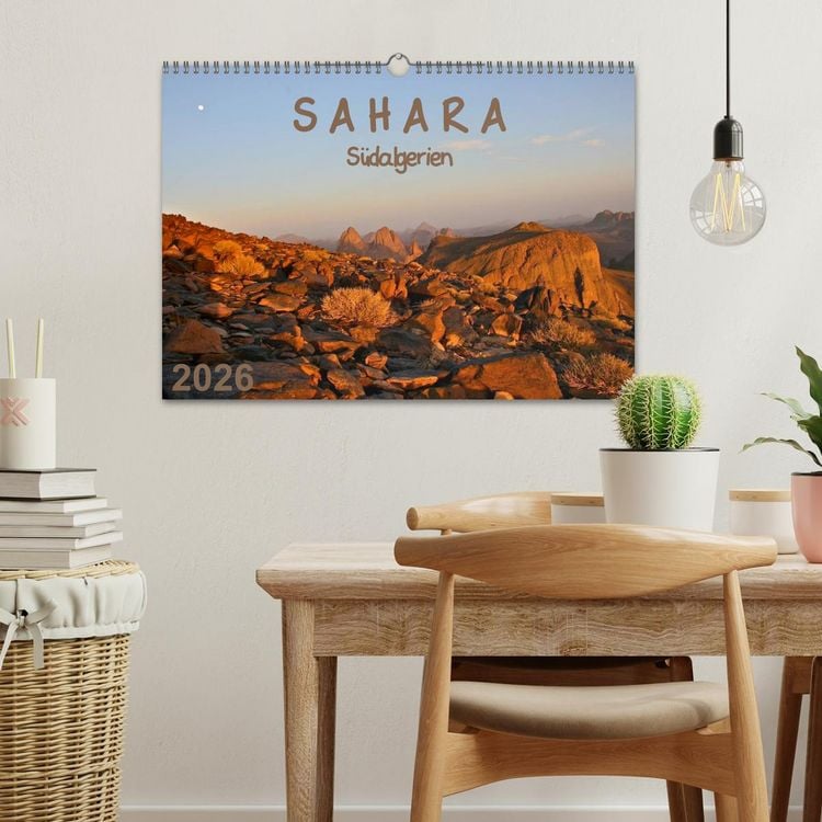 Produktbild: Sahara - S&uuml;dalgerien (Wandkalender 2026 DIN A3 quer), CALVENDO Monatskalender