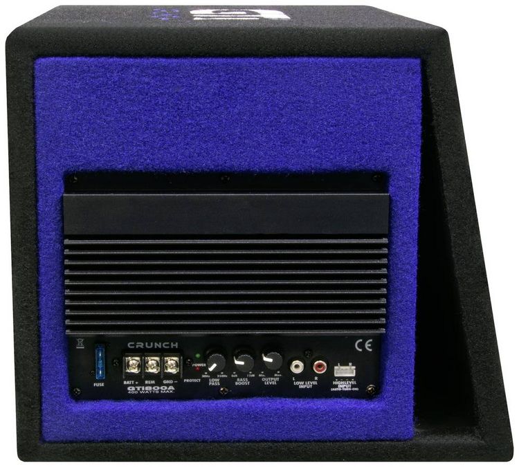 Produktbild: Crunch GTI800A Auto-Subwoofer aktiv 400W