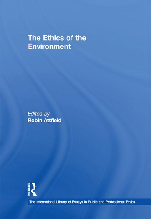Produktbild: The Ethics of the Environment