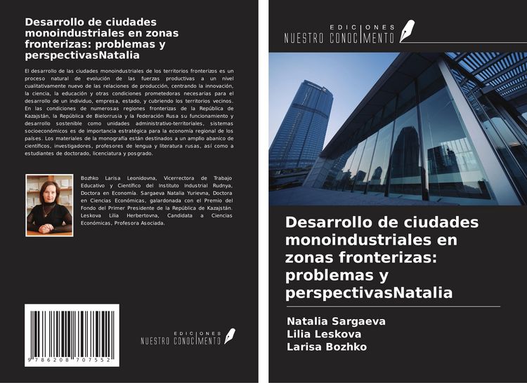 Produktbild: Desarrollo de ciudades monoindustriales en zonas fronterizas: problemas y perspectivasNatalia