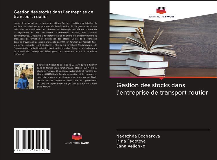 Produktbild: Gestion des stocks dans l'entreprise de transport routier
