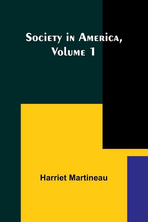Produktbild: Society in America, Volume 1