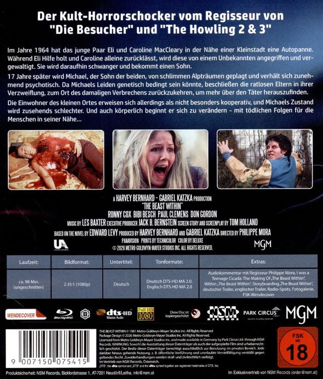 Produktbild: Beast Within - Das Engelsgesicht
