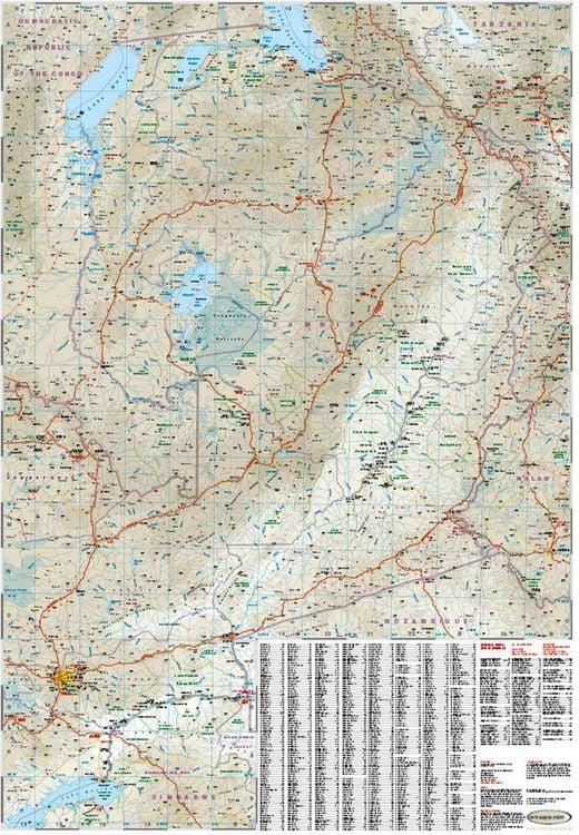 Produktbild: Reise Know-How Landkarte Sambia / Zambia (1:1.000.000)