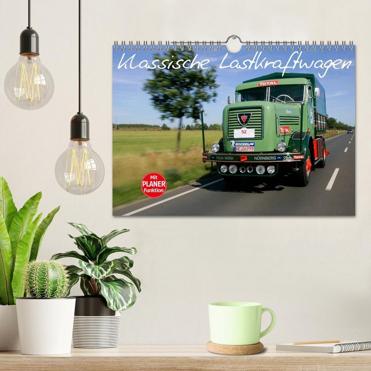 Produktbild: Klassische Lastkraftwagen (Wandkalender 2026 DIN A4 quer), CALVENDO Monatskalender