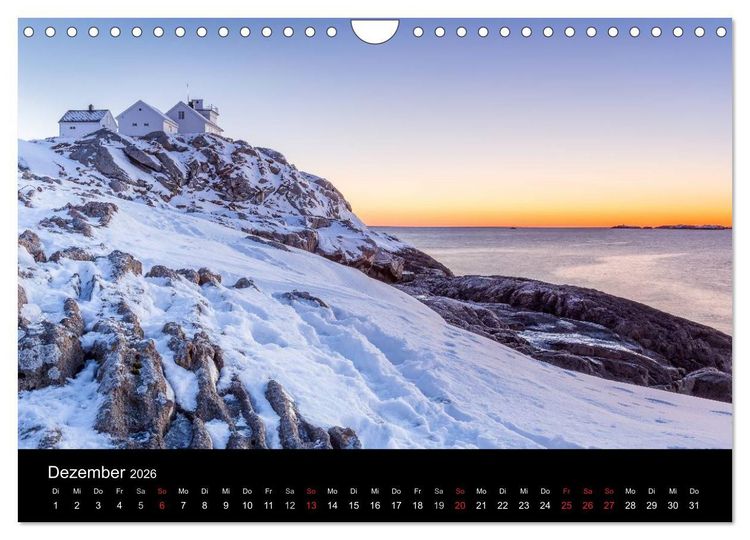 Produktbild: LOFOTEN - Inselparadies im Norden Norwegens (Wandkalender 2026 DIN A4 quer), CALVENDO Monatskalender