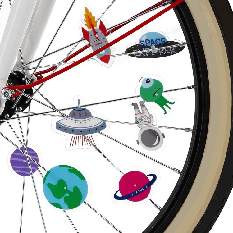Produktbild: Legami 30 dekorative Fahrradspeichen -Weltall