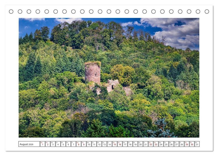 Produktbild: Fotospots in Deutschland (Tischkalender 2026 DIN A5 quer), CALVENDO Monatskalender