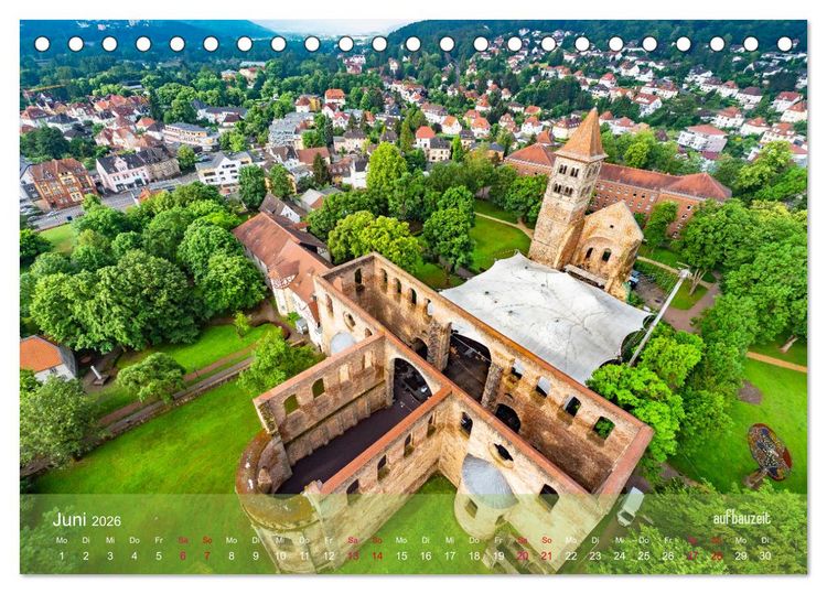 Produktbild: bad hersfeld zeitlos (Tischkalender 2026 DIN A5 quer), CALVENDO Monatskalender