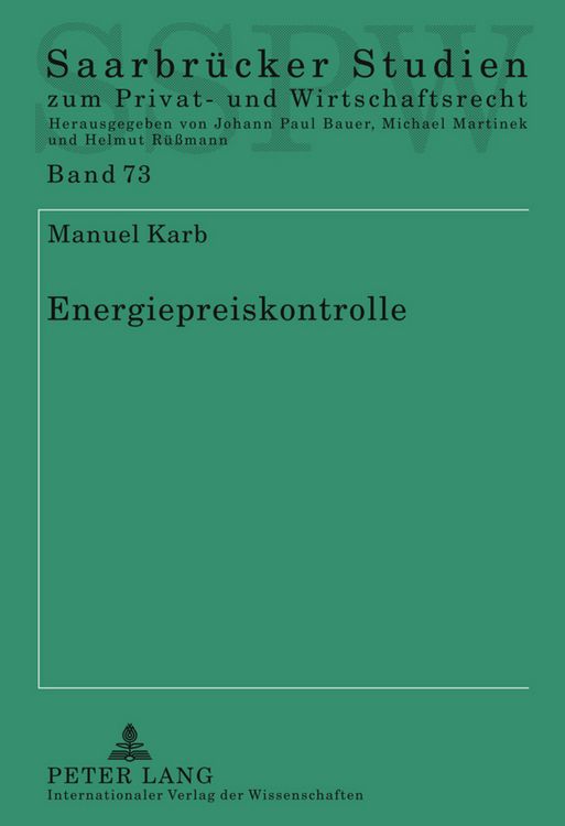 Produktbild: Energiepreiskontrolle