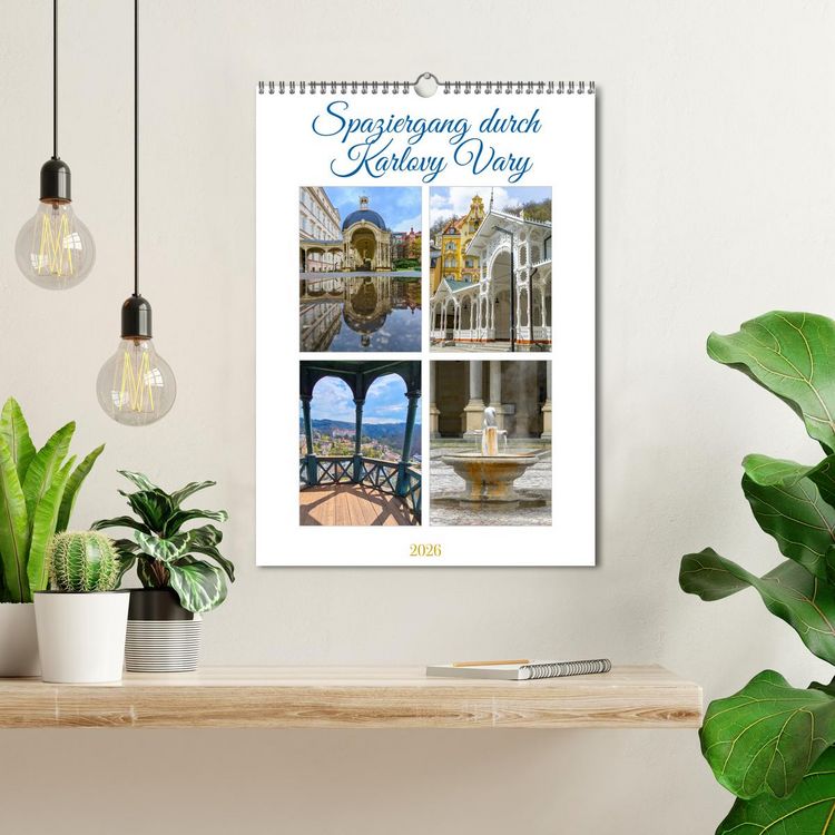 Produktbild: Spaziergang durch Karlovy Vary (Wandkalender 2026 DIN A3 hoch), CALVENDO Monatskalender