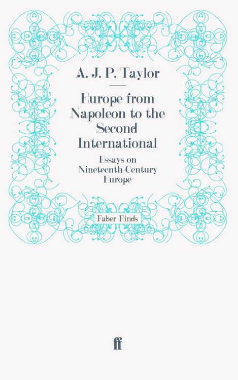 Produktbild: Europe from Napoleon to the Second International
