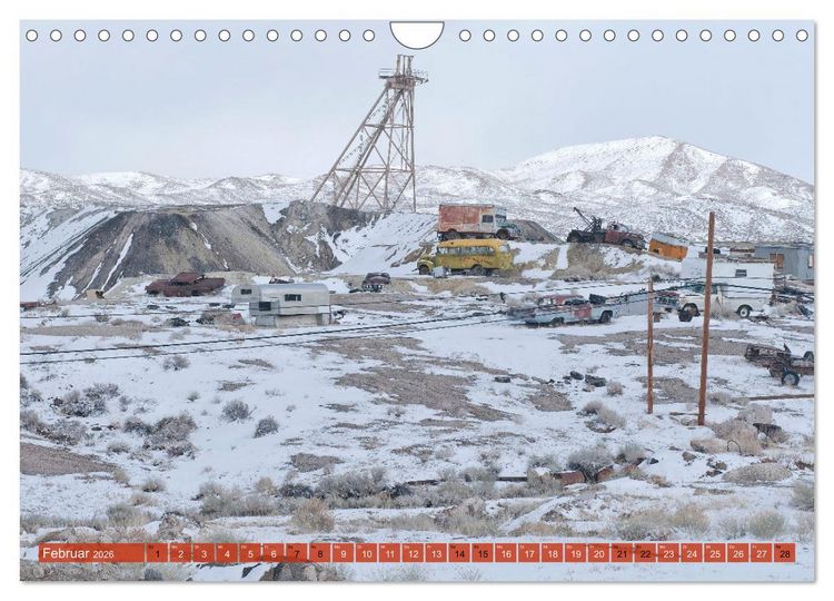 Produktbild: Wo der Wind Wohnt, Amerikas Lost Places (Wandkalender 2026 DIN A4 quer), CALVENDO Monatskalender