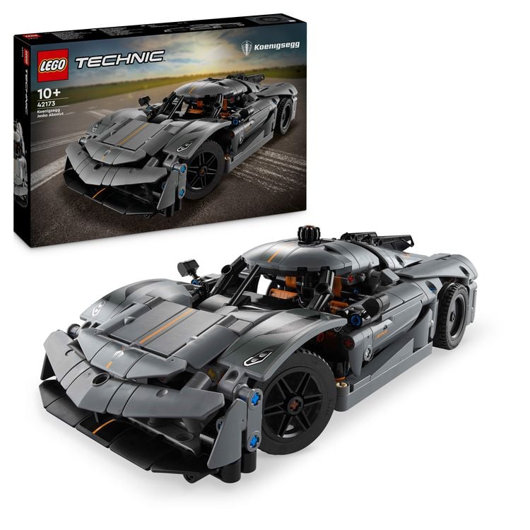 Produktbild: LEGO Technic Koenigsegg Jesko Absolut Supersportwagen in Grau 42173