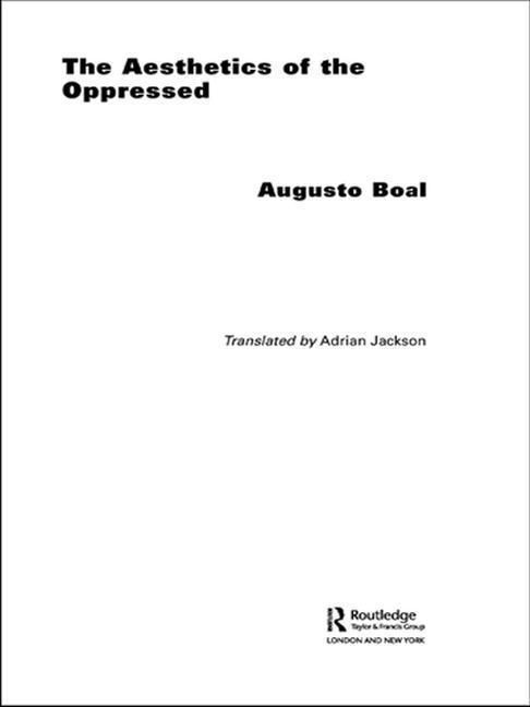 Produktbild: Boal, A: The Aesthetics of the Oppressed