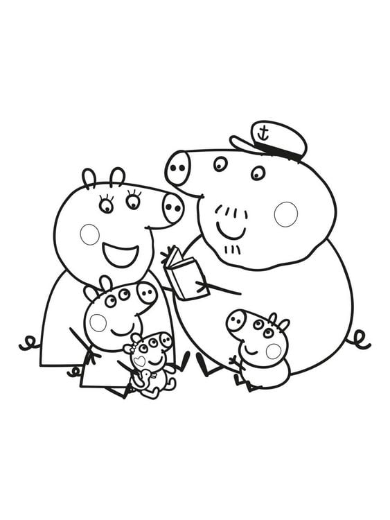 Produktbild: Peppa Wutz Ausmalbilder: Mein Schablonen-Malbuch