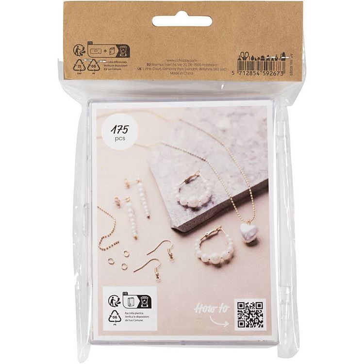 Produktbild: Creativ Company Starterset Schmuck, Gold, 1 Set