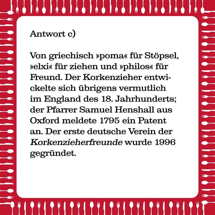 Produktbild: Das Essen & Trinken Quiz