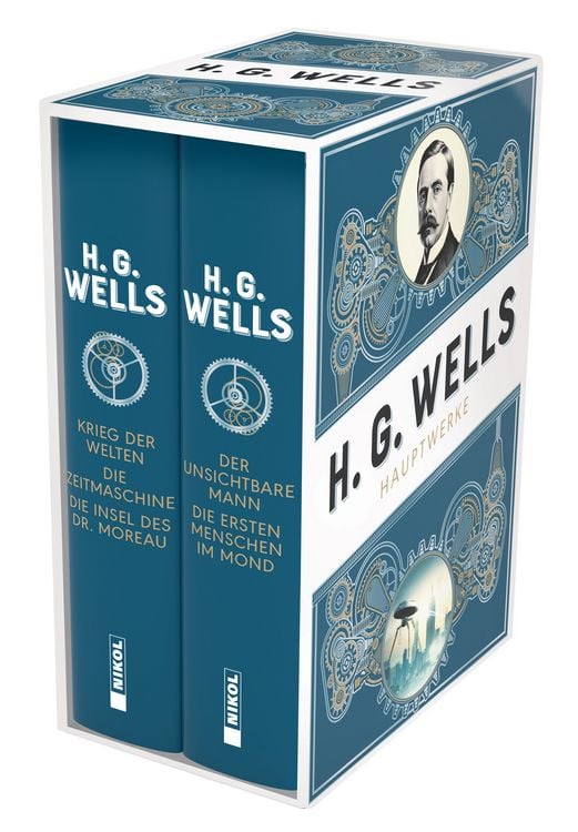 Produktbild: H.G. Wells: 2 B&auml;nde im Schuber