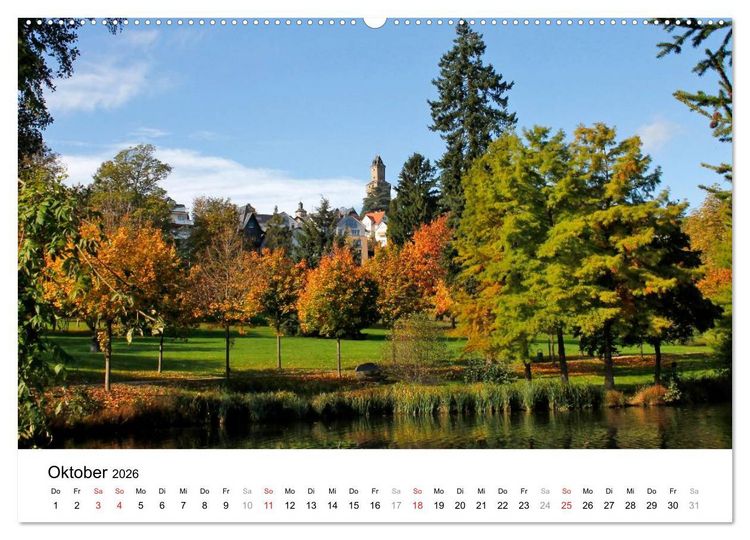 Produktbild: Romantisches Kronberg im Taunus (Wandkalender 2026 DIN A2 quer), CALVENDO Monatskalender