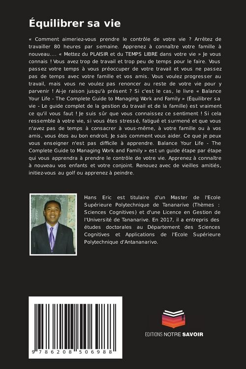 Produktbild: &Eacute;quilibrer sa vie