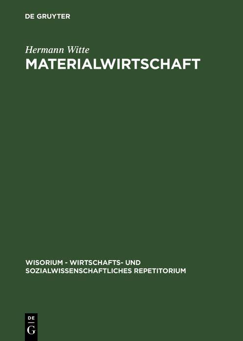 Produktbild: Materialwirtschaft