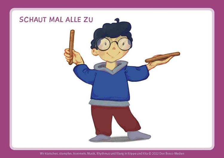 Produktbild: Wir klatschen, stampfen, trommeln