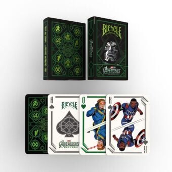 Produktbild: Bicycle&reg; Marvel Avengers Doomsday (Designer Spielkarten, Poker, Skat...)