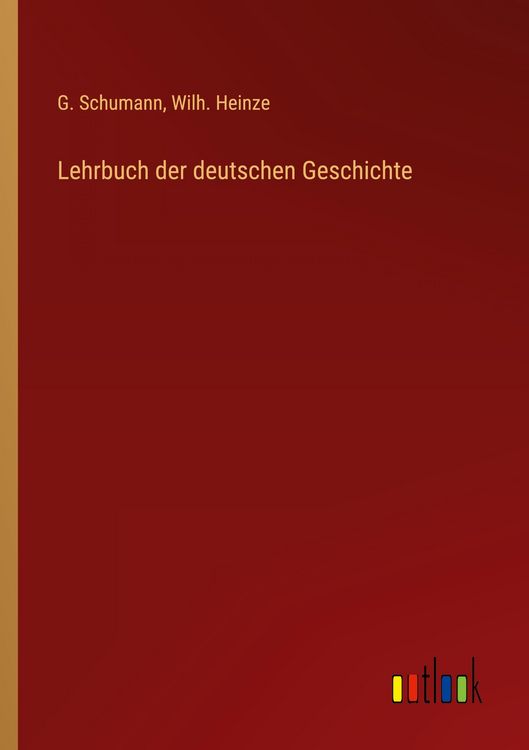Produktbild: Lehrbuch der deutschen Geschichte