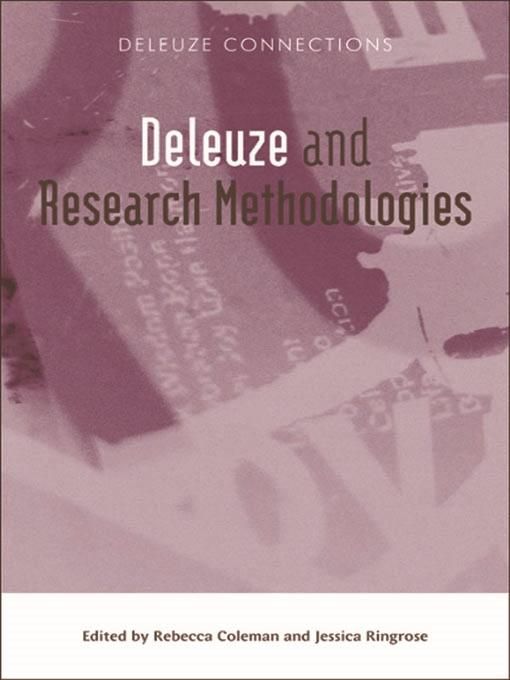 Produktbild: Deleuze and Research Methodologies