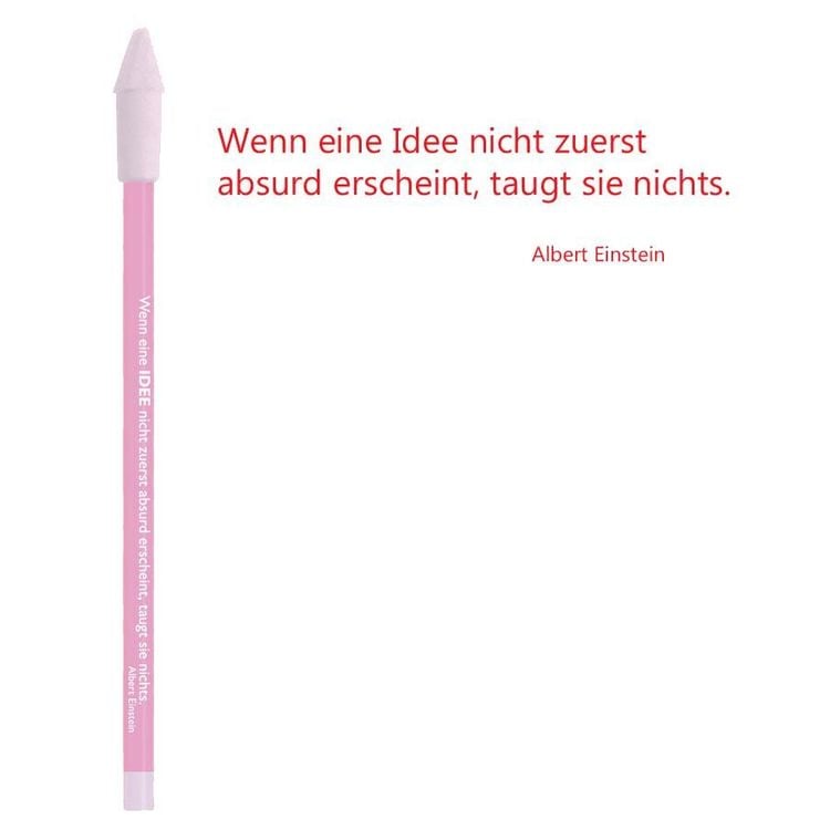 Produktbild: Bleistift rosa, Albert Einstein