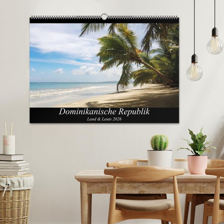 Produktbild: Dominikanische Republik Land & Leute (Wandkalender 2026 DIN A2 quer), CALVENDO Monatskalender