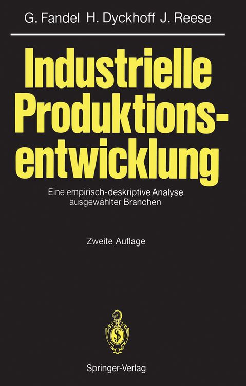 Produktbild: Industrielle Produktionsentwicklung