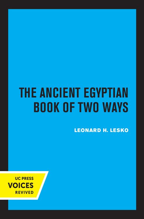 Produktbild: The Ancient Egyptian Book of Two Ways