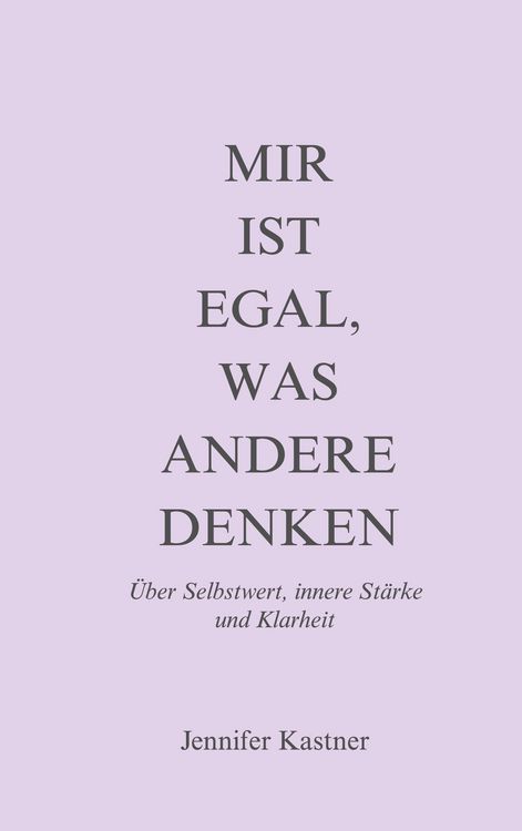Produktbild: Mir ist egal, was andere denken